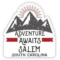 Salem Južna Karolina Suvenir Magnet Avantura čeka dizajn