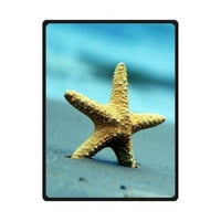 Cadecor Starfish fleece pokrivač baca