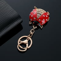 Ladybird rhinestone tipke za ključeve kejke torbica torbica privjesak ukras Viseći ukras kreativni poklon