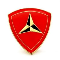 Veleprodajno puno USMC 3. marinci Division Rever Hat Pin Vojna ppm017