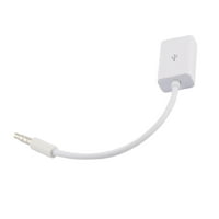 Konektor AU Audio do USB 2. Kabelski adapter kabel automobila MP White