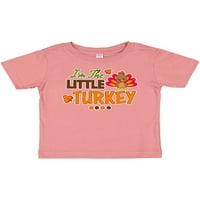Inktastic Dan zahvalnosti Im The Little Turkey Poklon Baby Boy ili Majica za bebe