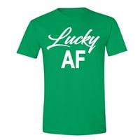 Xtrafly Odjeća ST PATRICKS Dnevna majica Shamrock Clover Lucky AF Irish Unise Muška majica
