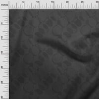 Onuone Georgette viskoza tamno siva tkanina apstraktna tkanina za šivanje tiskane plafne tkanine pored