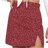 Suknje za prodaju za žene Štampanje cvjetni uzorak trendi Žene Ležerne prilike, a-line za mršavljenje