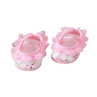 Rotosw Baby Girls Princess Chib Cipele Privremena Marija Jane Slanovi Mekani jedini loafer Ravna modna