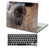 Kaishek plastični tvrdi slučaj samo za - rel. MacBook Pro S Touch ID + crni poklopac tastature Model: