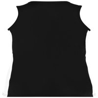 Holloway Sportska odjeća Ženska vertikalna singlet Crna bijela bijela 221340