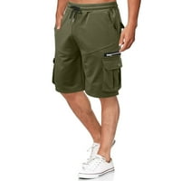 Muški kratke hlače Muške ljetne pamučne pakete sa pet točaka multistepeni patentni zatvarač casual kombinezon