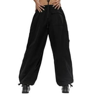GUBOTARE znojene hlače za žene povremene lagane joggere hlače sa džepovima, super mekani brzi suhi duksevi