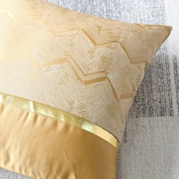 Set obloga za jastuke za kauč na razvlačano spavaće sobe Luksuzne moderne minimalističke zlatne kože