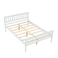 Potpuna platforma Kreveni okvir, Krevet za punu veličinu sa uzglavljem, moderni okvir punog kreveta