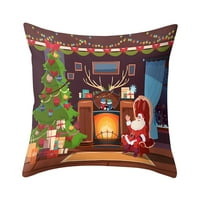 Vikakiooze božićni jastuk božićni ukras Unutrašnji atmosferski jastučnica