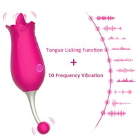 Klitorikatska stimulacija Više vibracija i lizanje vibracija vibratora za žene, žene za odrasle se igračke