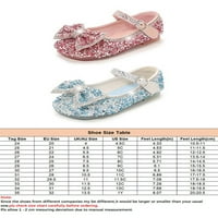 Eloshman Girl's Mary Jane Sandale Comfort Flats Bowknot Haljina cipele Custom Ležerne prilike za gležnjeve