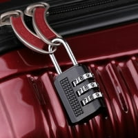 Kombinacija cifre Kombinacija Lozinka Lock Cinc Legura sigurnosne brave kodirana za prtljag