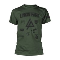 Muški Linkin Park Patch majica Srednja zelena