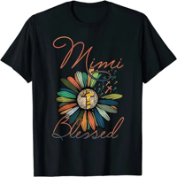 Vintage Mimi Daisy Blaženi Faith Cross Hippie Spirit cvjetna majica