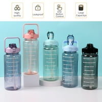 2L boca vode sa markerom i slamom l Voda kapaciteta boce sa ručkom za ponovni propunjiv vrč za propuštanje