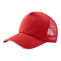 Ženski vizići Sun Hats Solid Color Pamuk Proljeće Ljeto Trendy Leisure Baseball Caps za unise Žene