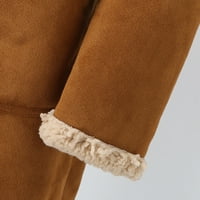 Prave kožne jakne za muškarce Slim jakne Muškarci Plus size Zimski patentni zatvarač kaput rever navratnik