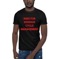 Crveni direktor Upravljanje prihodima ciklusa kratkih rukava pamučna majica majica po nedefiniranim