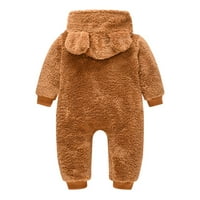 Funicet Slatka beba Girls 'Fleece skok za bebe dječak snesi novog rođenog bebe zimski kaput mališani