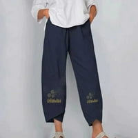 Ženske hlače Sawvnm Ženske nove hlače Dizajn Osjećaj povremenih sportskih suknji za noge za žene