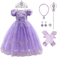 Djevojke princeza haljina Rapunzel Sofia kostim Halloween Božićna haljina za rođendan suknja
