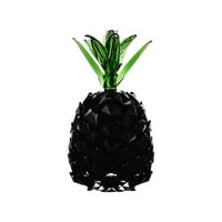 Kristalni ukrasi kreativni crni ananas poklon ukras rođendanski izraz poklon brojač