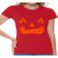 Awkward Styles Jack o Lantern Majica Halloween košulja za žene Trik ili liječenje košulja Halloween