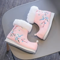 Nedužne male djete djevojke cipele za snijeg za djevojke veličine djevojčica djevojke cipele tople pamučne
