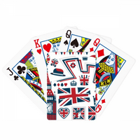 Tower Big Ben Balton Sollier UK Znamenitosti zastava Poker igrati čarobnu karticu Fun Board Game
