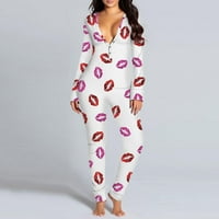 TUSCOM kombinuits za žene, ženski seksi duboki V izrez stražnjica pajamas Onesie Bodycon Bodysuit modni