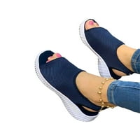 Woobling Womens Sandale Chunky Open Toe Stan Comfy ljeto hodanje Slingback uzročno cipele
