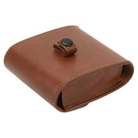 Mini foto torbica za fotoaparat, PU kožni mini držač za snimanje za putovanja crna, smeđa