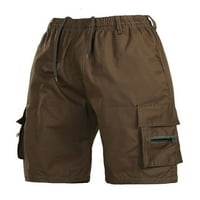 Luxplum Muškarci Ljetne kratke hlače High Struk plaža Kratke hlače Classic Fit Mini pantalone Workout