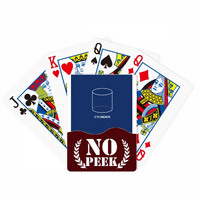 Matematički geometrijski svemirski cilindar Peek Poker igračka kartica Privatna igra