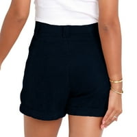 Labavi kratke hlače sa džepom za žene čišćenje ljeto opuštena modna učvršćen na prodaju HIGH PAUSTE