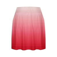 Suknje HOMADLES Skorts za žene - joga vježbanje vježbanja ružičaste veličine l