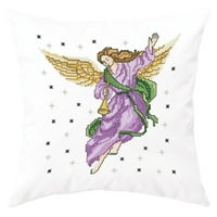 Herrschners® Angel of mirovni jastuk pokrov ovjeren križnim kompletom