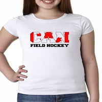 Kanada poljski hokej - Olimpijske igre - Rio - Pamučna majica za zastavu Djevojke Siva majica