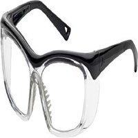 Oweard Sigurnosni naočale i 220S najlonski okviri Naočale crne čiste velike
