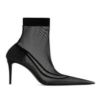 Dolce & Gabbana Stretch Tulle Ankle Boots Wots