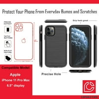 Capsule Case kompatibilan sa iPhone PRO MA [Drop zaštita od prašine udara udarna od karbonskih vlakana