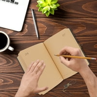 Days Journal Notebook pisanje planera za notebook Organizator za lični dnevnik sa zaključavanjem prenosivim