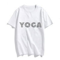 Yoga Pose yoga grafička majica za žene za žene poklon