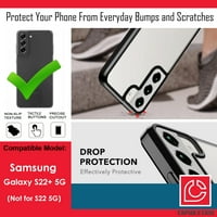Capsule Case kompatibilan sa Galaxy S Plus [Slim Style Heavy Duty Muškarci Žene Slatko dizajn zaštitni