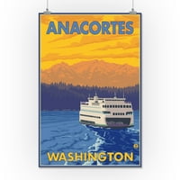 AnaCortes, Washington, trajekt i planine