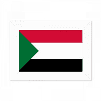 Sudan Nacionalna zastava Afrika Country FOTO Mount Frame Slika umjetno slikarska radna površina
